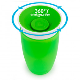 Copo 360 Munchkin Miracle Cup Verde 296ml